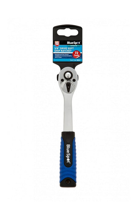 Blue Spot 3/8" Soft Grip Ratchet