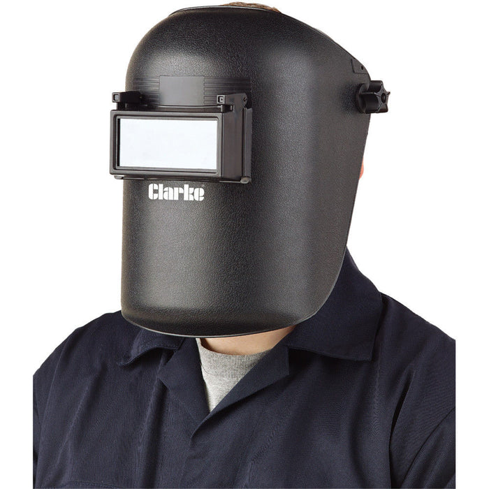 Clarke HSF1 Fixed Shade Welding Headshield - Easy Deals Uk