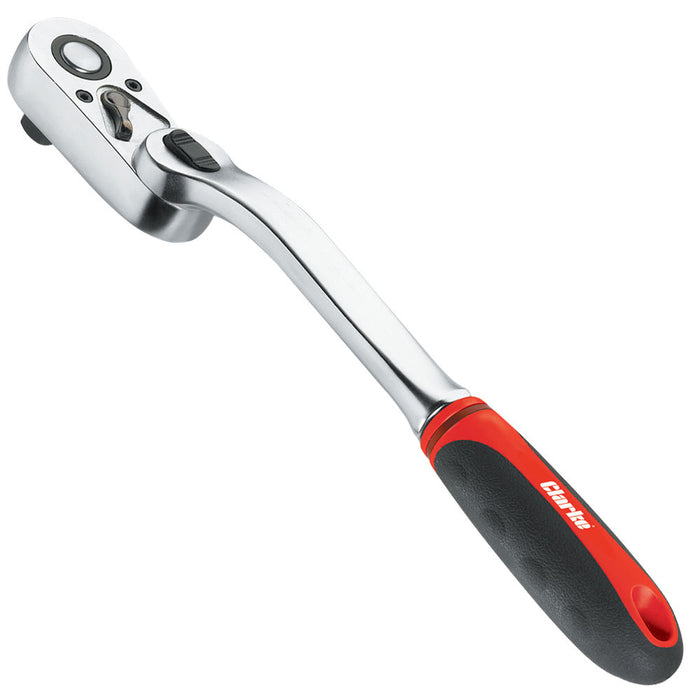 Clarke PRO157 3/8" Swivel Head Rapid Wrench (245mm Long)