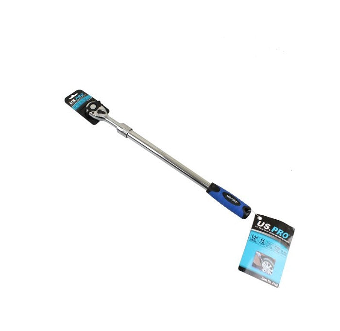 US Pro 1/2" Dr 18" TO 24" Extendable Ratchet Handle - Easy Deals Uk