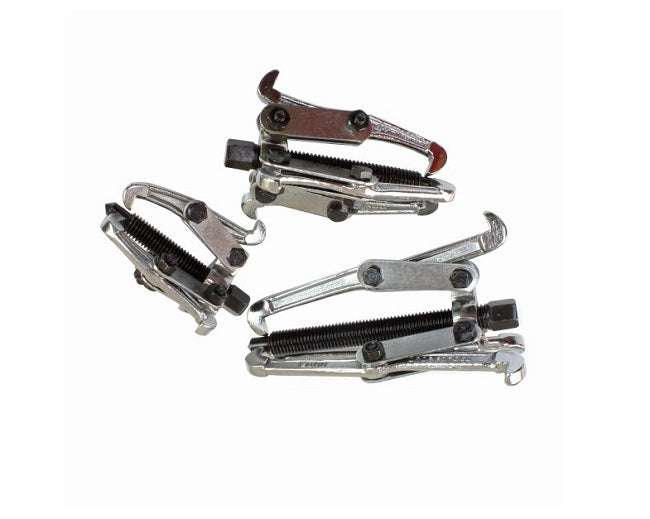 US Pro 3PC Three Legged Gear Puller Set (3", 4", 6") - Easy Deals Uk
