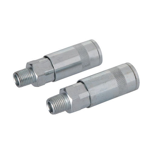 Silverline Air Line Quick Coupler 2pk - Easy Deals Uk 