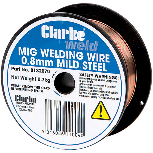 Clarke Mild Steel Welding Wire 0.8mm - Easy Deals Uk 
