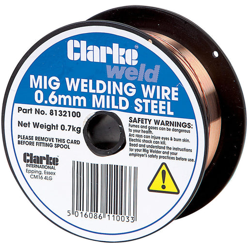 Clarke Mild Steel Welding Wire 0.6mm - Easy Deals Uk 