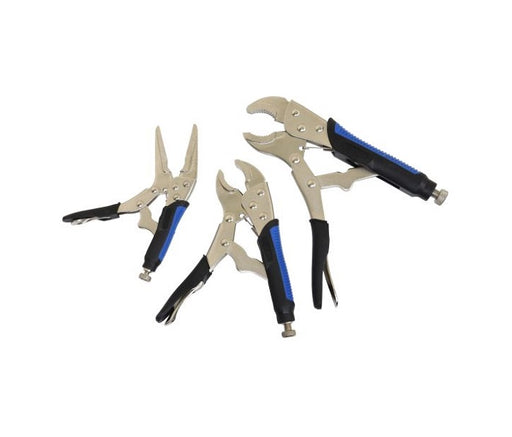 US Pro 3PC Soft Grip Locking Pliers Set - Easy Deals Uk 