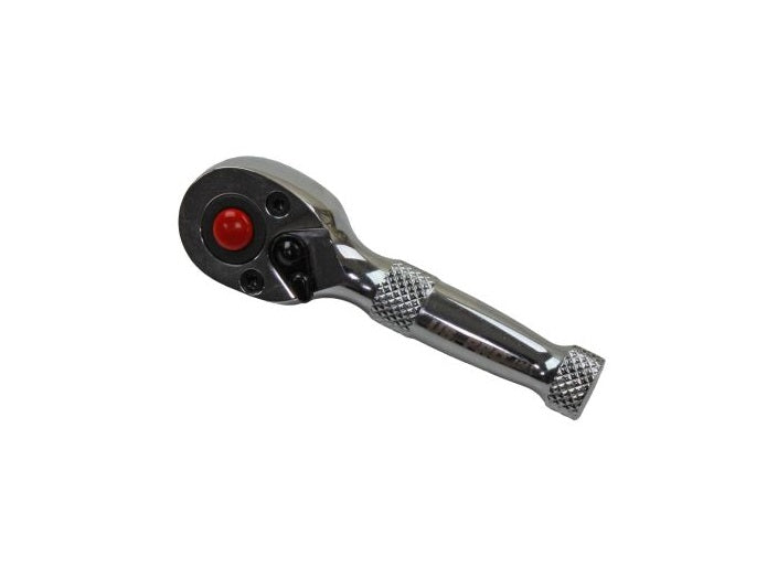US Pro 1/4&quot; Dr Stubby 3&quot; Long Mini Reversible Ratchet